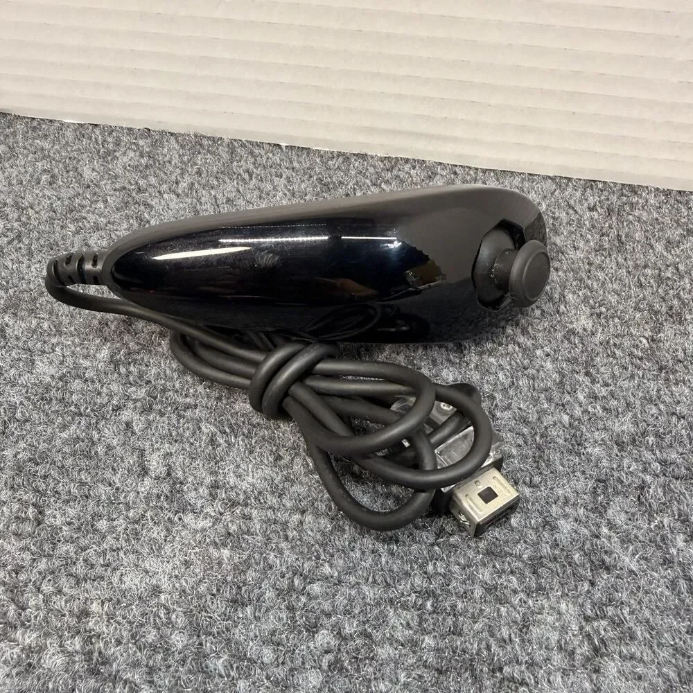Nintendo Wii Nunchuk Controller RVL-004 Wired Joystick OEM Remote Attachment